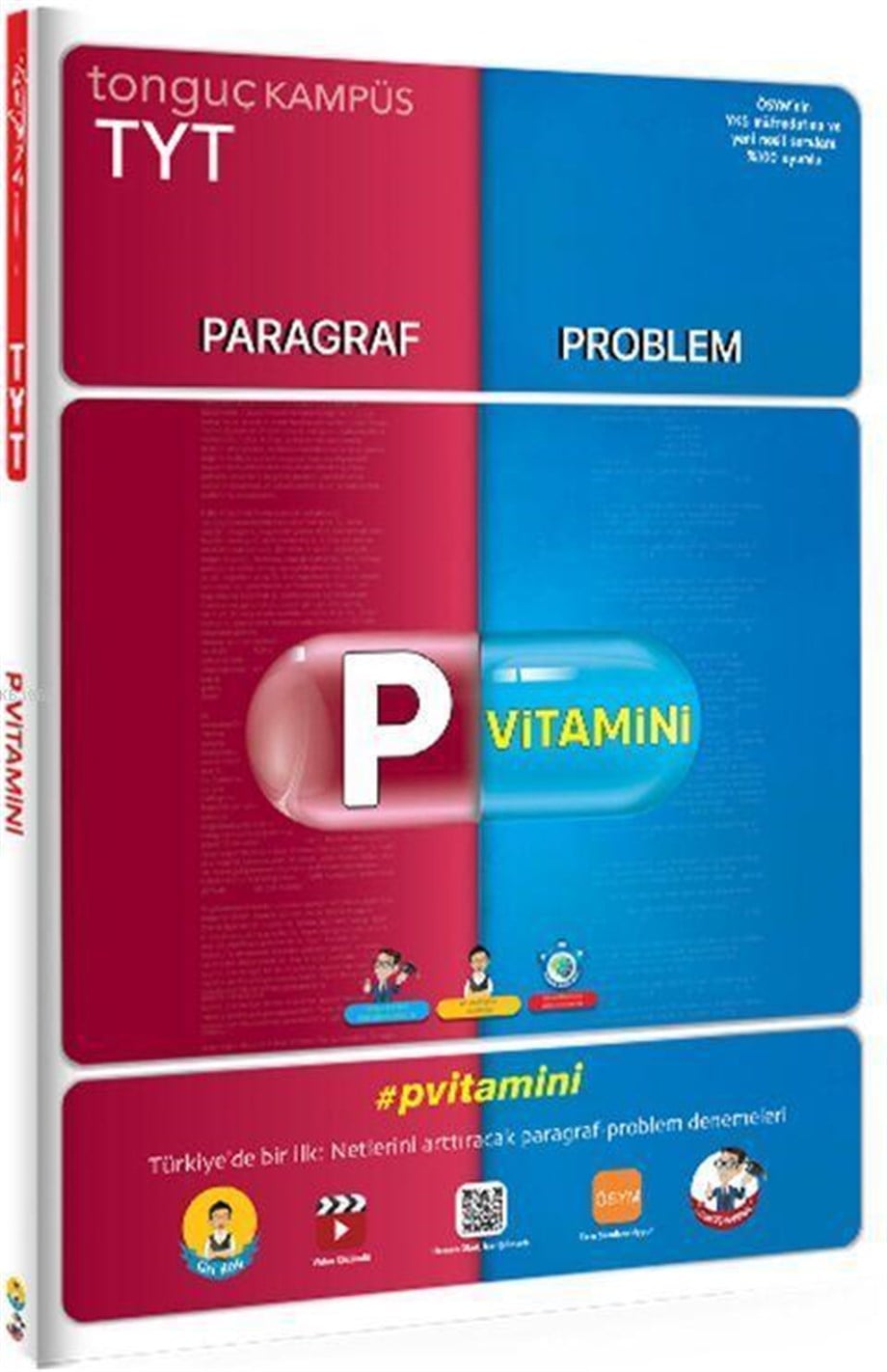 Tonguç Yayınları TYT Paragraf Problem Denemeleri P Vitamini Tonguç