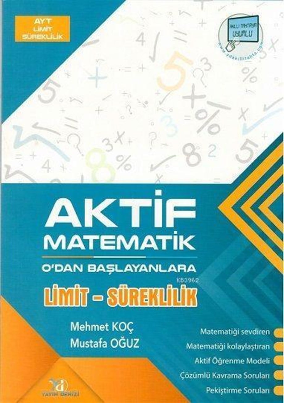 Yayın Denizi Yayınları AYT Matematik 0 dan Başlayanlara Limit Süreklilik Yayın Denizi 