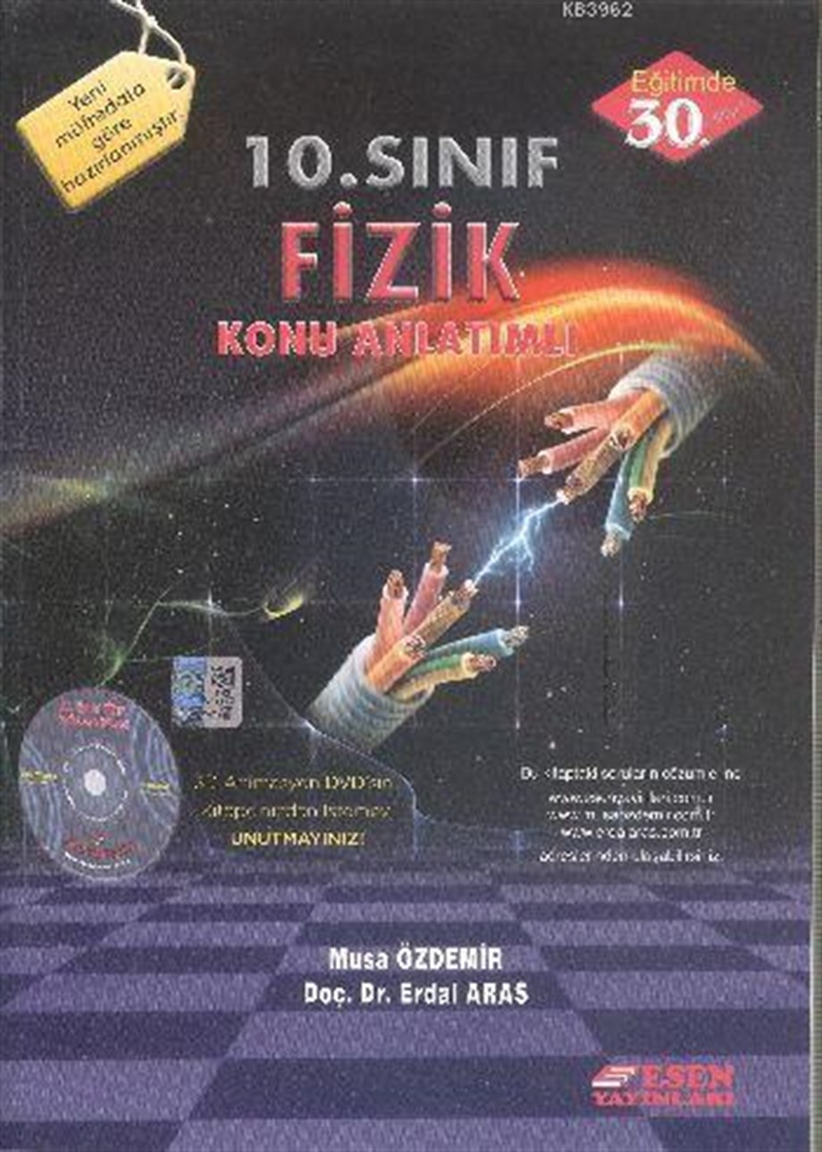 10. Sınıf Fizik Konu Anlatımlı DVD li