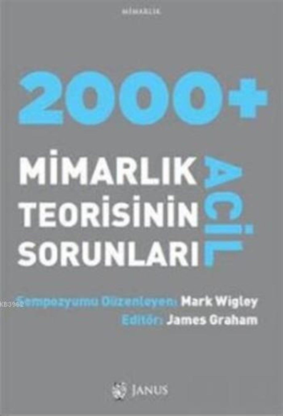 2000+ Acil Mimarlık Teorisinin Sorunları