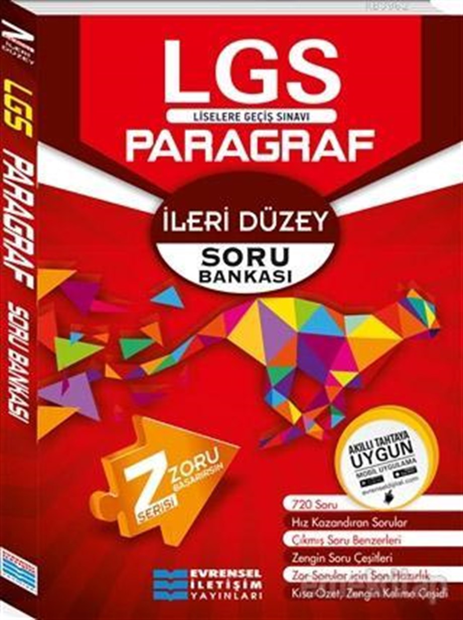 2018 8. Sınıf LGS İleri Düzey Z Serisi Paragraf Soru Bankası