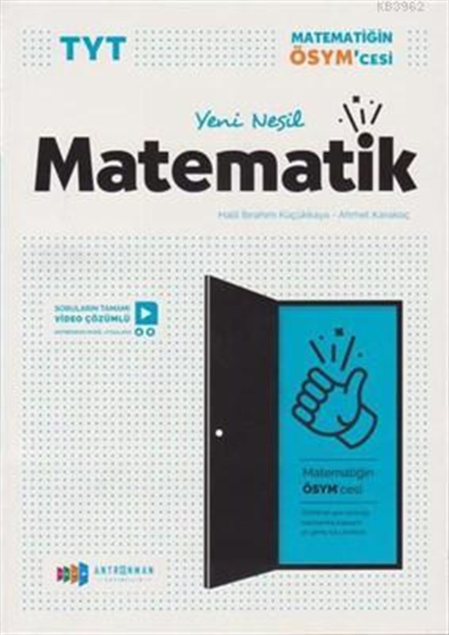 Antrenman Yayınları TYT Matematik Yeni Nesil Soru Bankası Antrenman 