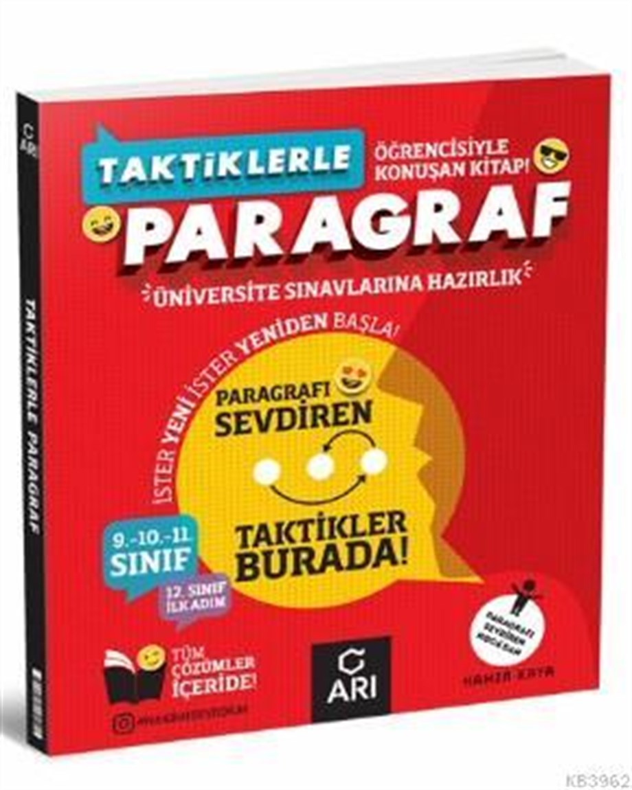 Arı Yayınları YKS Taktiklerle Paragraf Arı 