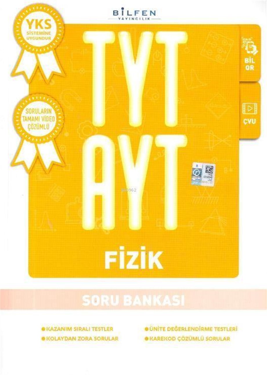 Bilfen Yayınları TYT AYT Fizik Soru Bankası