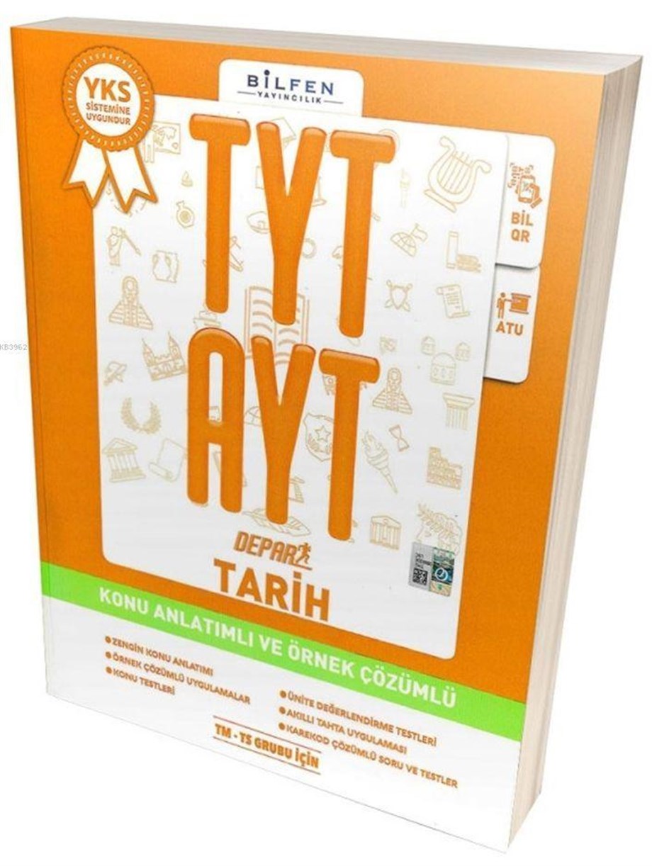 Bilfen Yayınları TYT AYT Tarih Depar Konu Anlatımlı ve Örnek Çözümlü