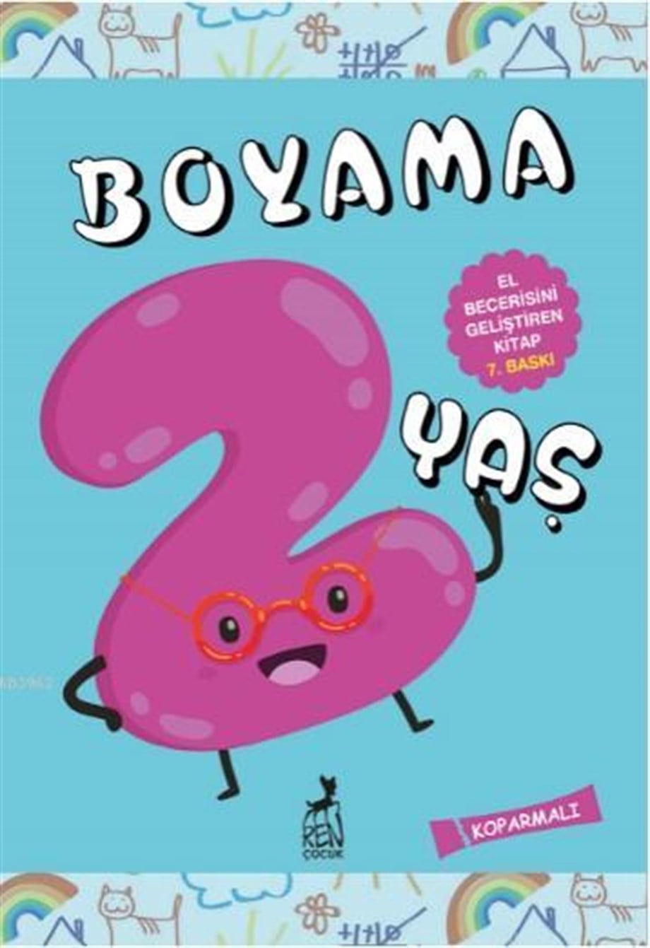 Boyama 2 Yaş; El Becerisini Geliştiren Kitap