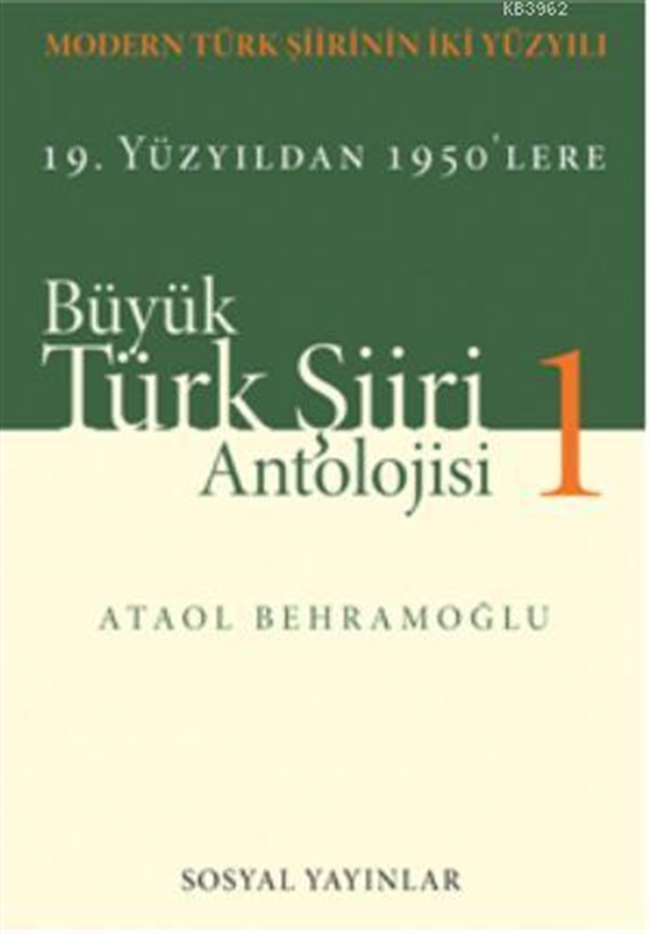 Büyük Türk Şiiri Antolojisi (2 Cilt)