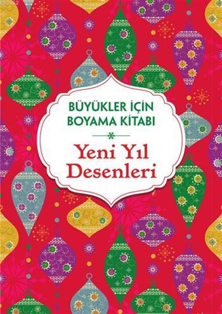 Büyükler İçin Boyama Kitabı; Yeni Yıl Desenleri