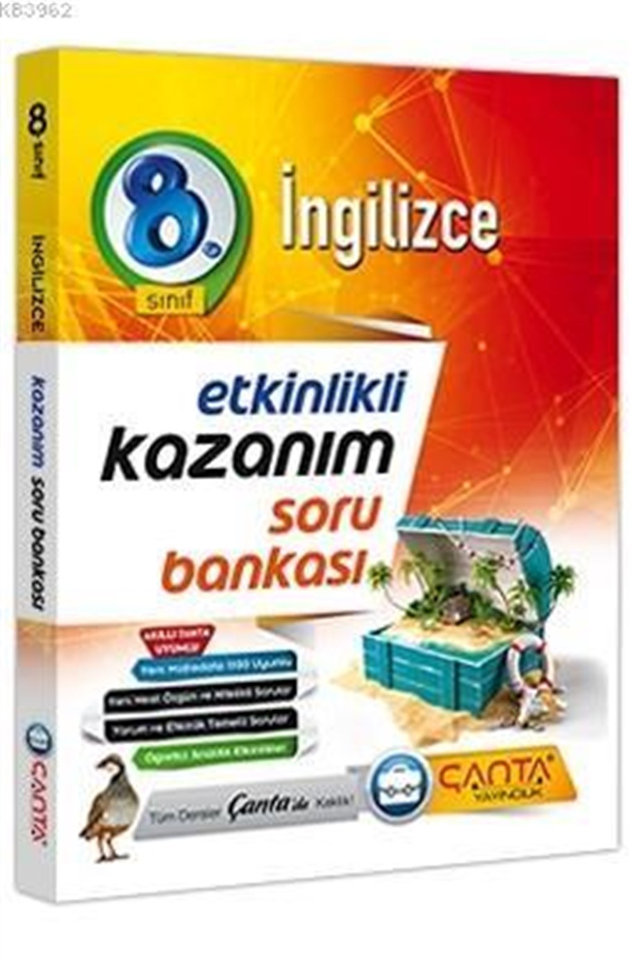 Çanta Yayınları 8. Sınıf LGS İngilizce Kazanım Soru Bankası Çanta 