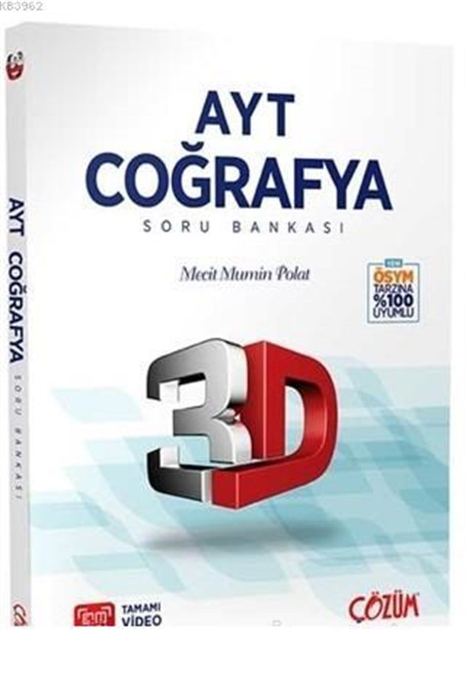 Çözüm Yayınları AYT Coğrafya Soru Bankası 3D Çözüm 