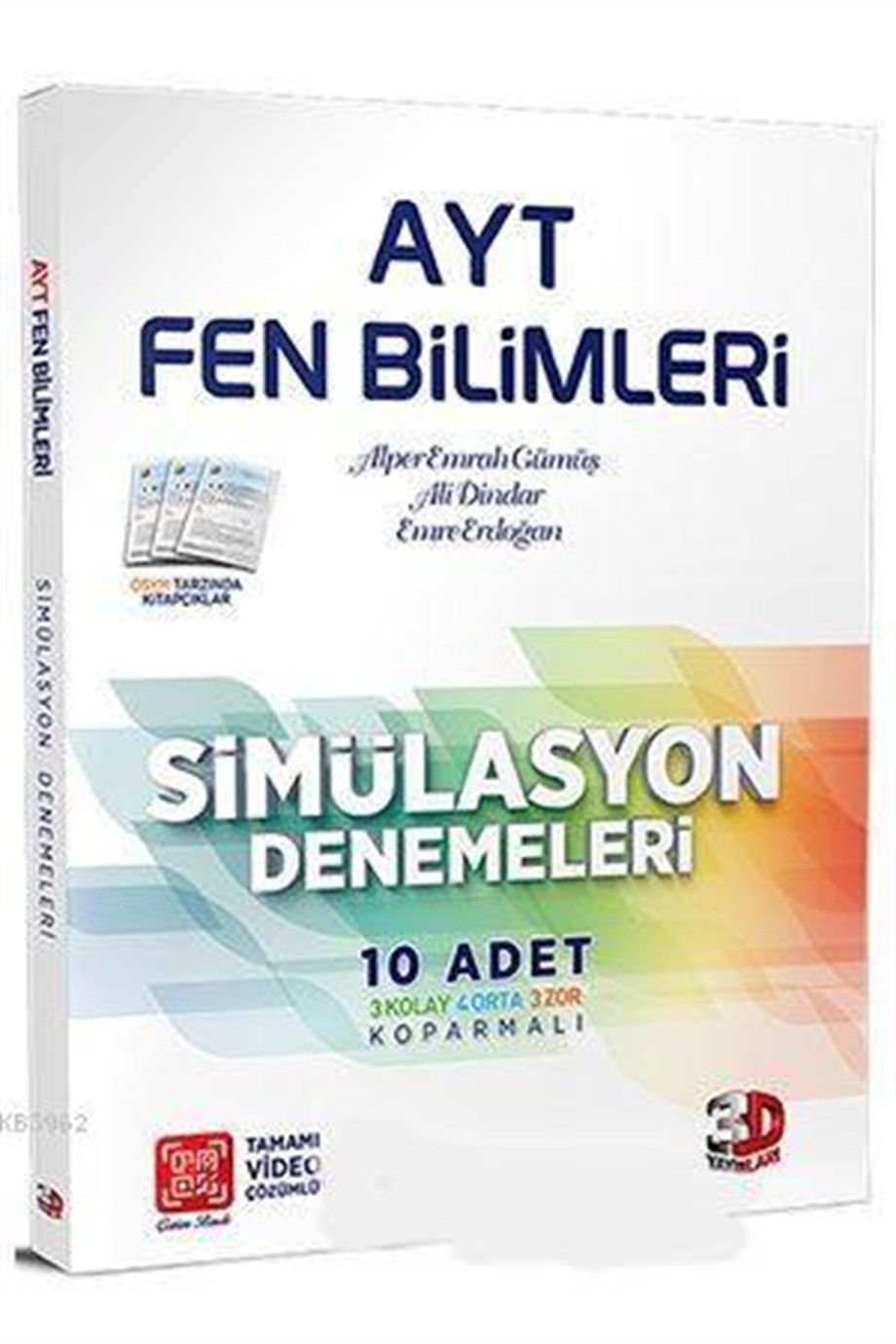 Çözüm Yayınları AYT Fen Bilimleri Simülasyon Denemeleri Çözüm 
