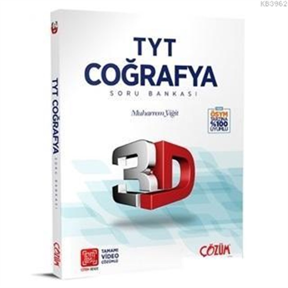 Çözüm Yayınları TYT Coğrafya Soru Bankası 3D Çözüm 