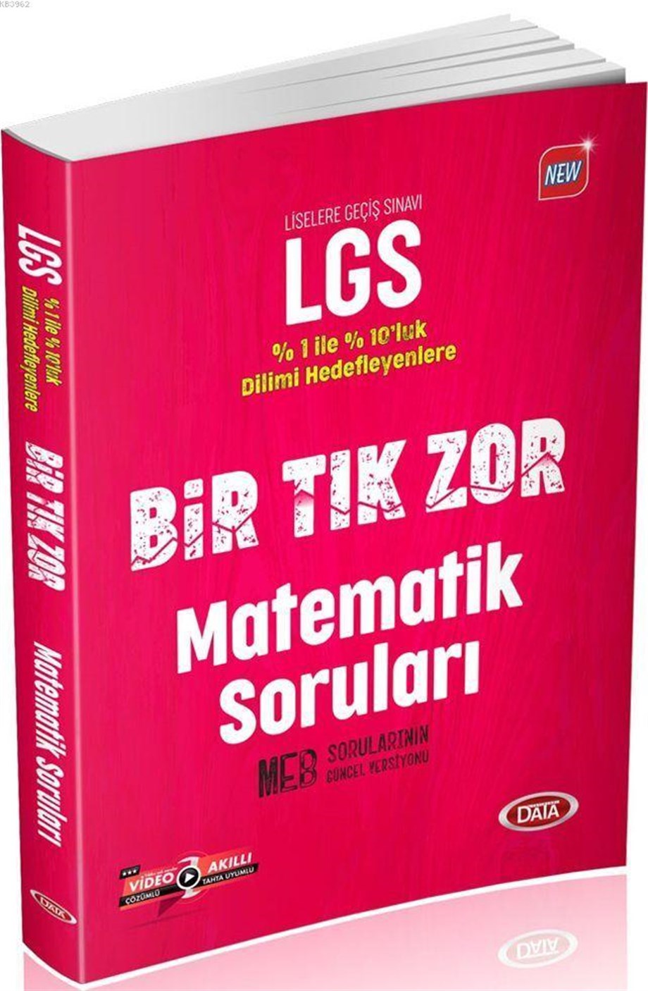 Data Yayınları 8. Sınıf LGS Bir Tık Zor Matematik Soruları Data 
