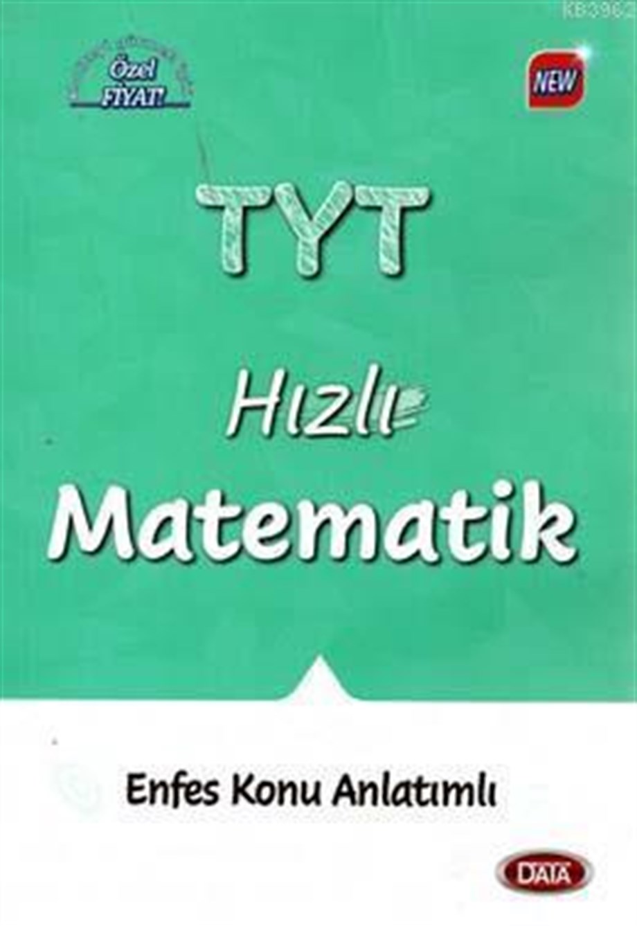 Data Yayınları TYT Hızlı Matematik Enfes Konu Anlatımlı Data 
