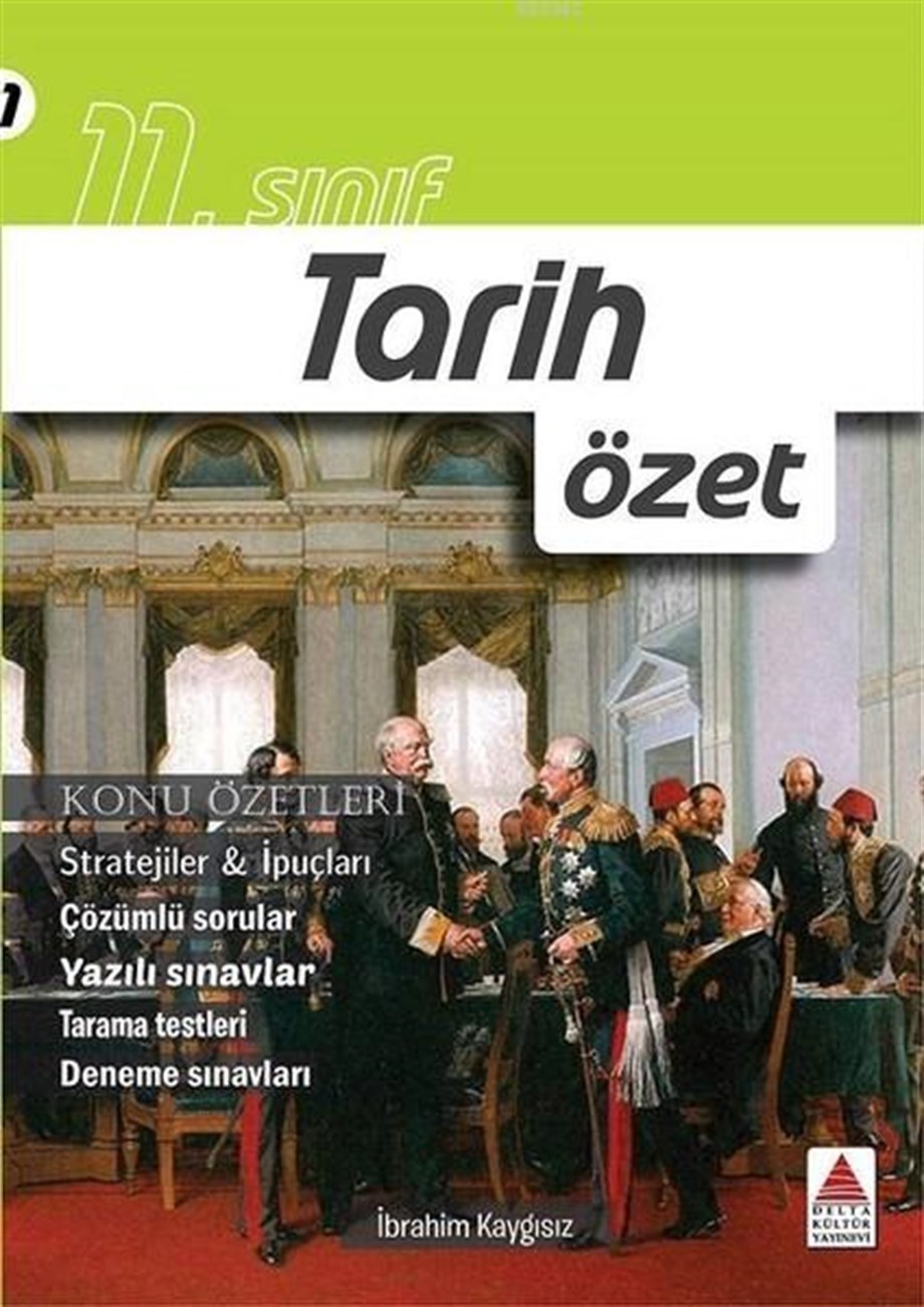 Delta Kültür Yayınları 11. Sınıf Tarih Özet Delta Kültür 