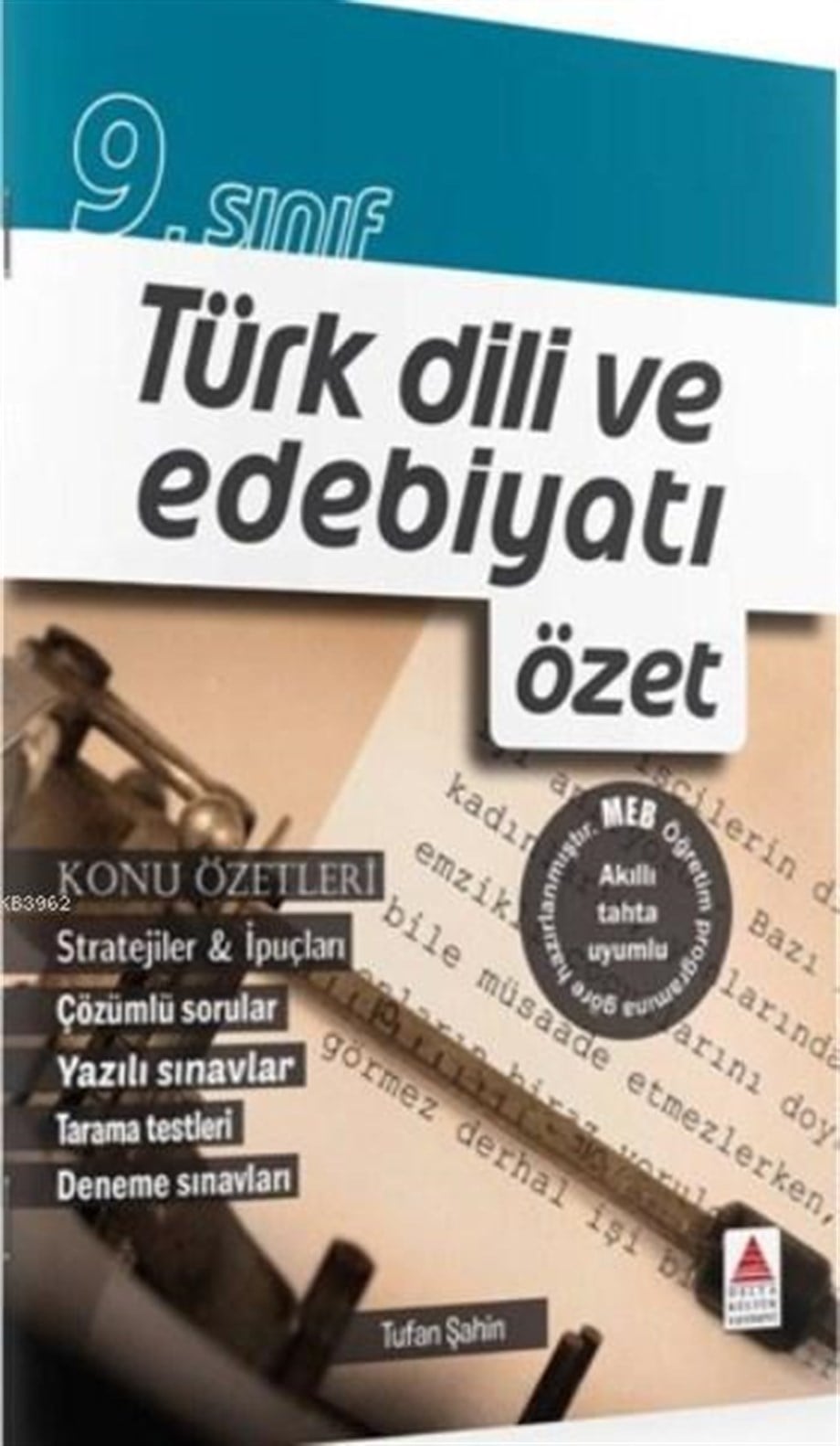 Delta Kültür Yayınları 9. Sınıf Türk Dili ve Edebiyatı Özet Delta Kültür 