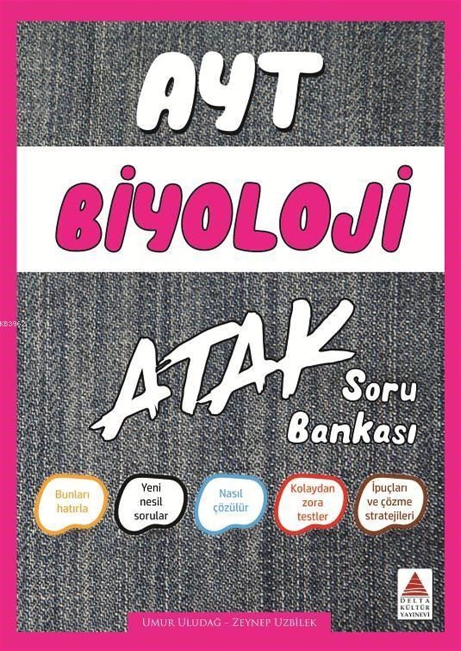 Delta Kültür Yayınları AYT Biyoloji Atak Soru Bankası Delta Kültür 