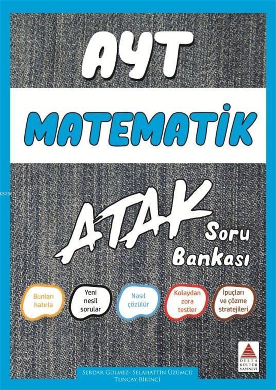 Delta Kültür Yayınları AYT Matematik Atak Soru Bankası Delta Kültür 