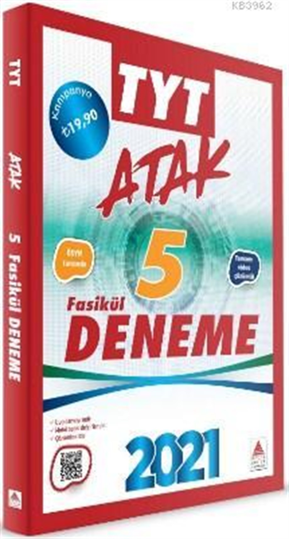 Delta Kültür Yayınları TYT Atak 5 Deneme Sınavı Delta Kültür