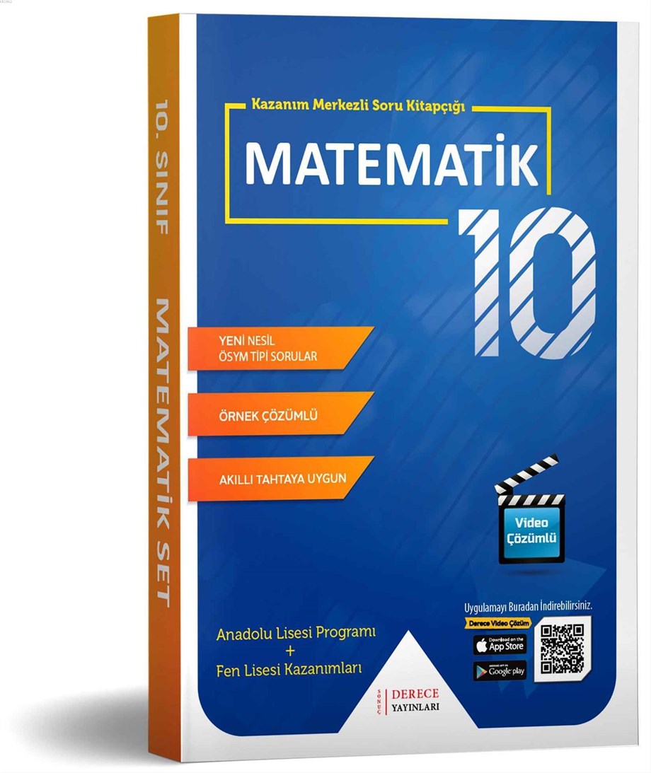 Derece 10.Sınıf Matematik Fasikül Seti