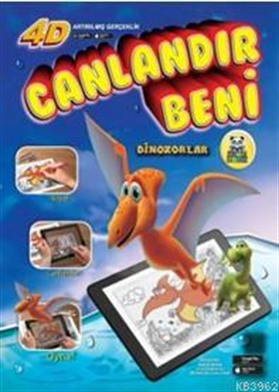 Dinozorlar Sihirli Boyama Kitabı