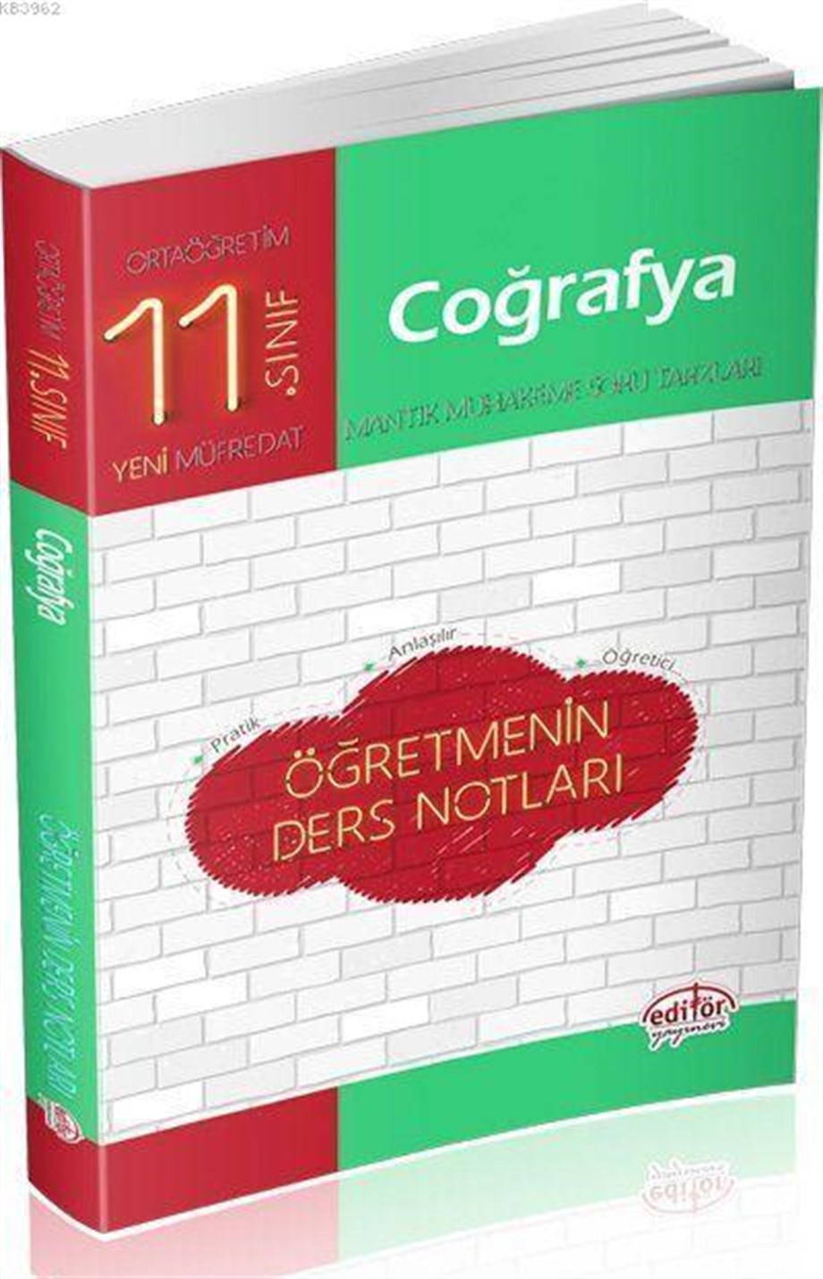 Editör Yayınları 11. Sınıf Coğrafya Öğretmenin Ders Notları Editör 