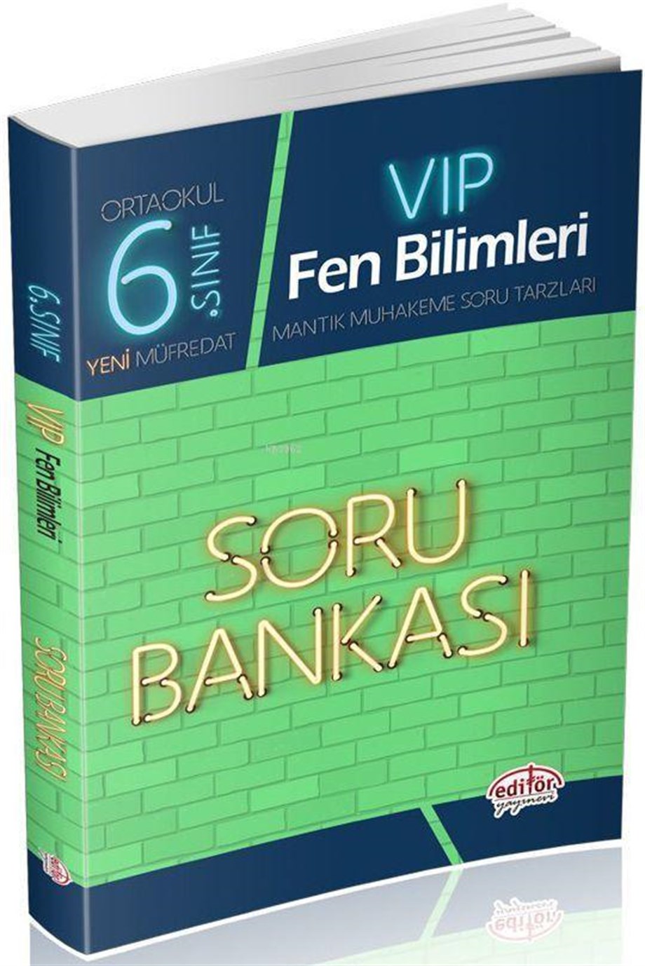 Editör Yayınları 6. Sınıf VIP Fen Bilimleri Soru Bankası Editör 