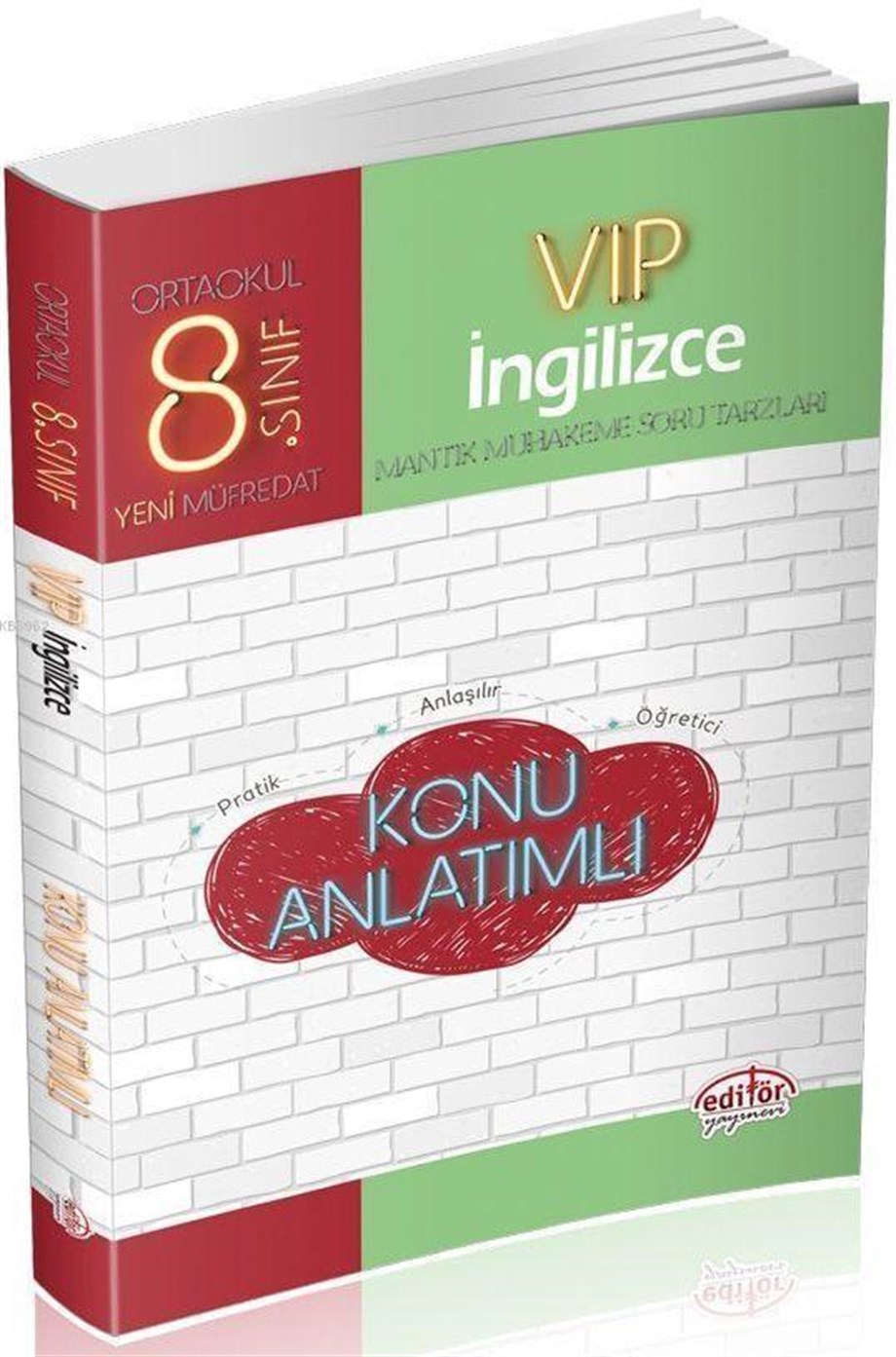 Editör Yayınları 8. Sınıf LGS VİP İngilizce Konu Anlatımlı Editör 