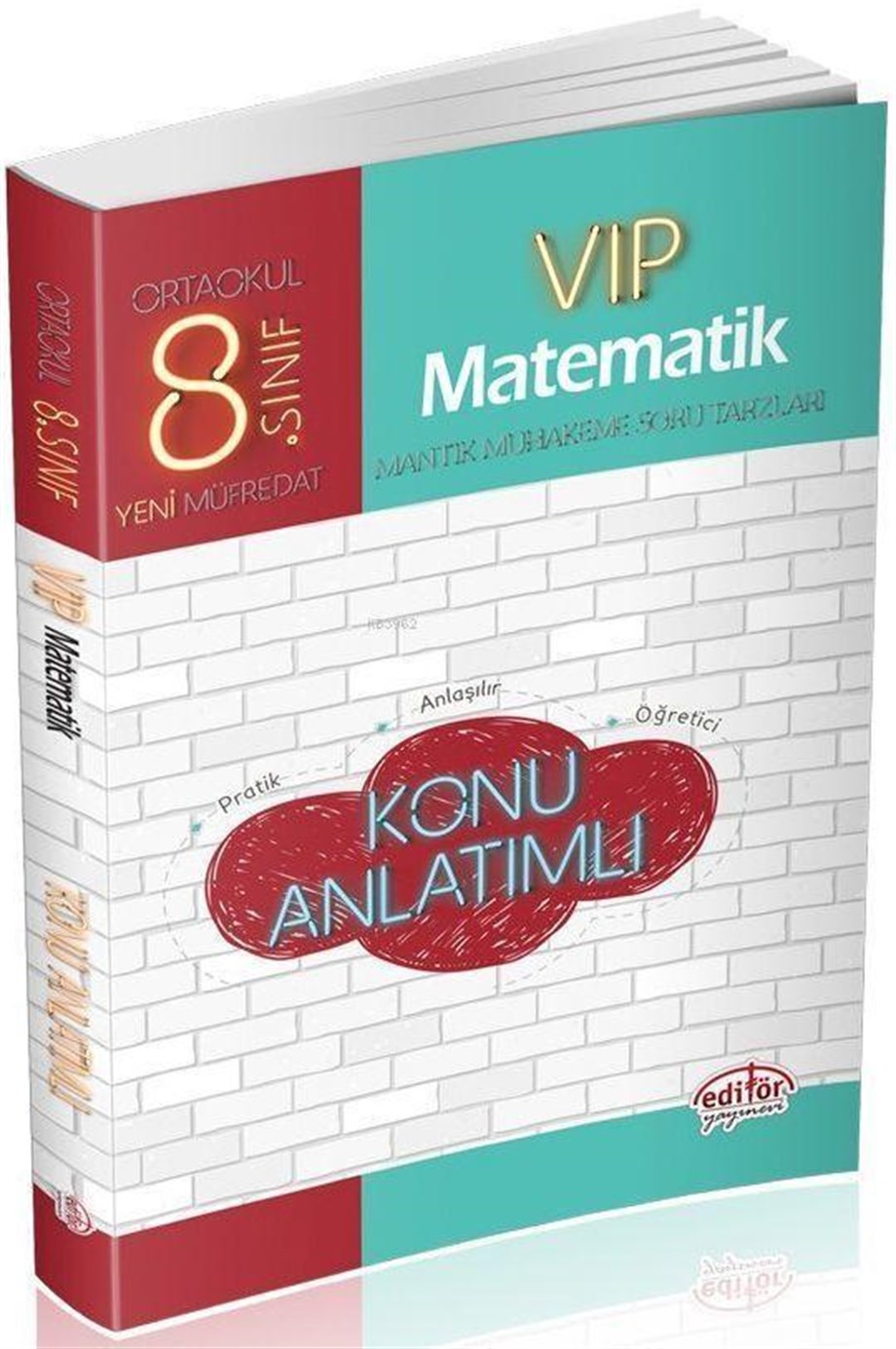 Editör Yayınları 8. Sınıf LGS VIP Matematik Konu Anlatımlı Editör 