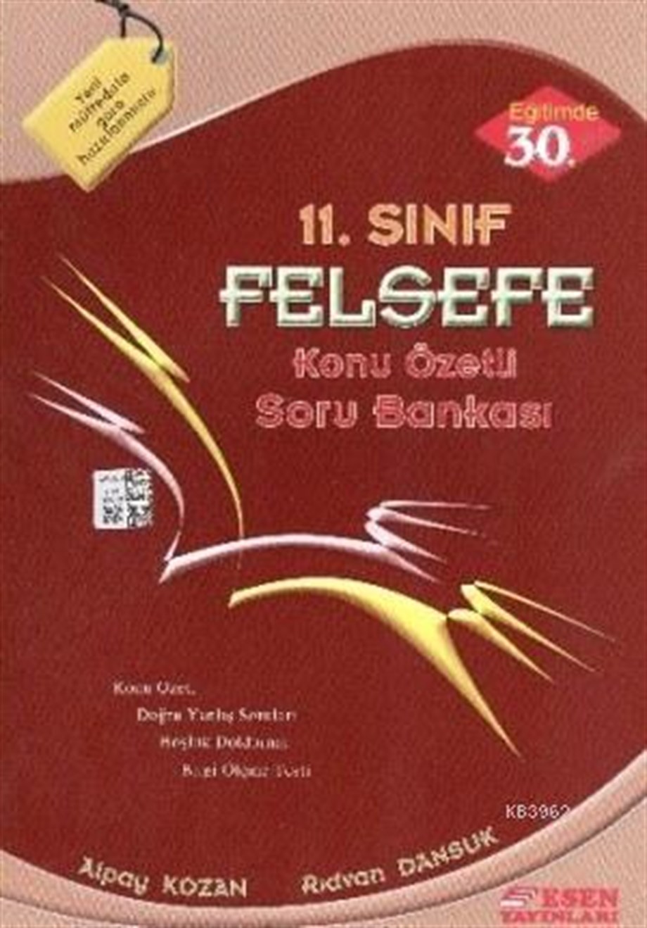 Esen Yayınları 11. Sınıf Felsefe Konu Özetli Soru Bankası Esen 