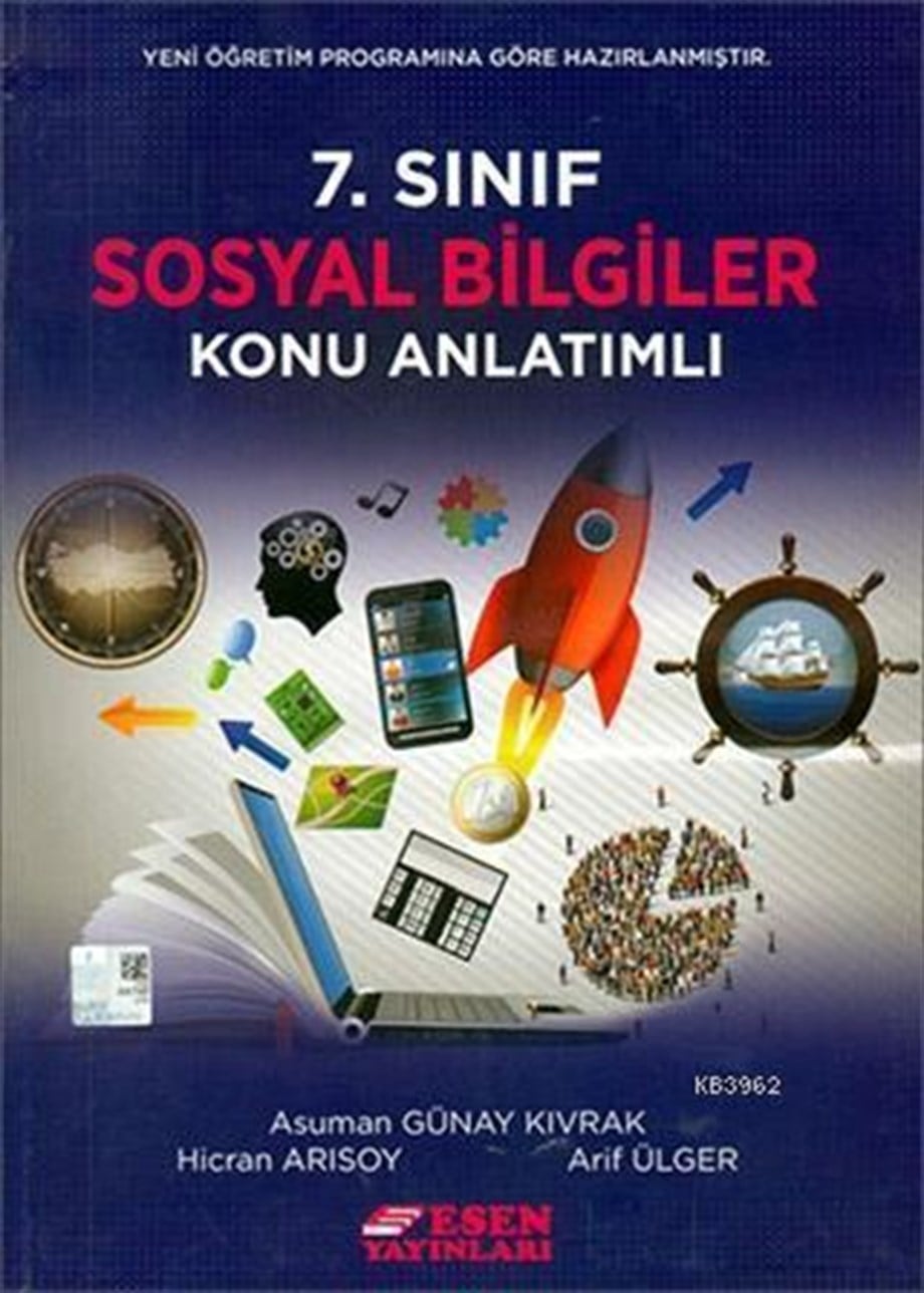 Esen Yayınları 7. Sınıf Sosyal Bilgiler Konu Anlatımlı Esen 