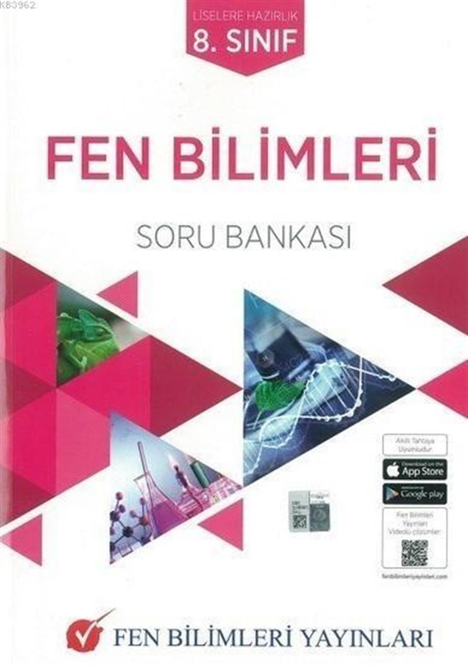 Fen Bilimleri Yayınları 8. Sınıf Fen Bilimleri Soru Bankası Fen Bilimleri 