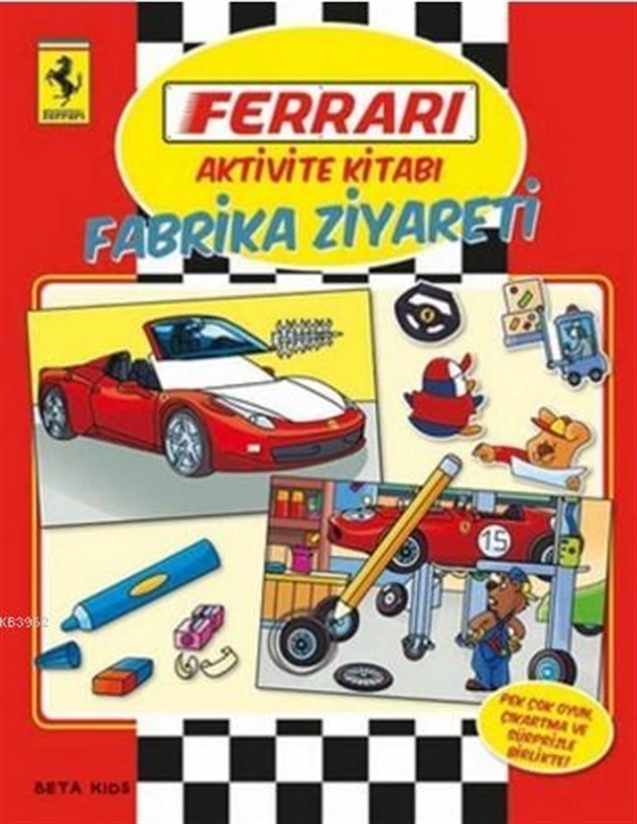 Ferrari Aktivite Kitabı - Fabrika Ziyareti