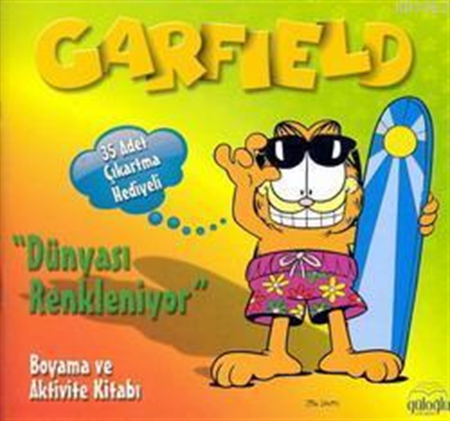 Garfield Dünyası Renkleniyor