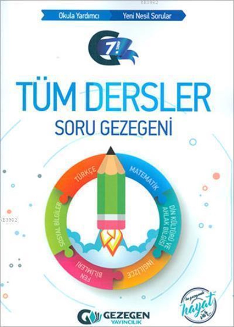 Gezegen Yayınları 7. Sınıf Tüm Dersler Soru Gezegeni Gezegen 