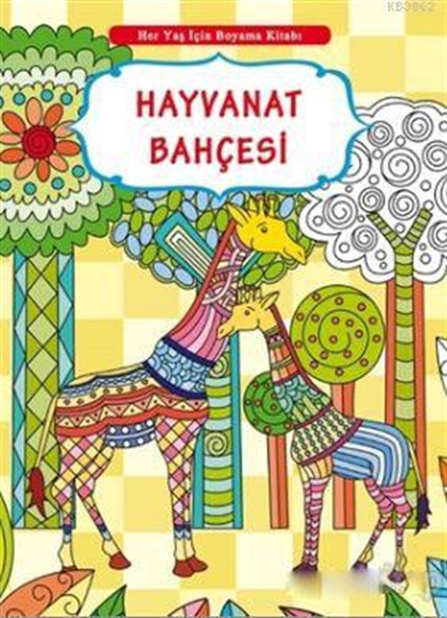 Her Yaş İçin Boyama Kitabı - Hayvanat Bahçesi
