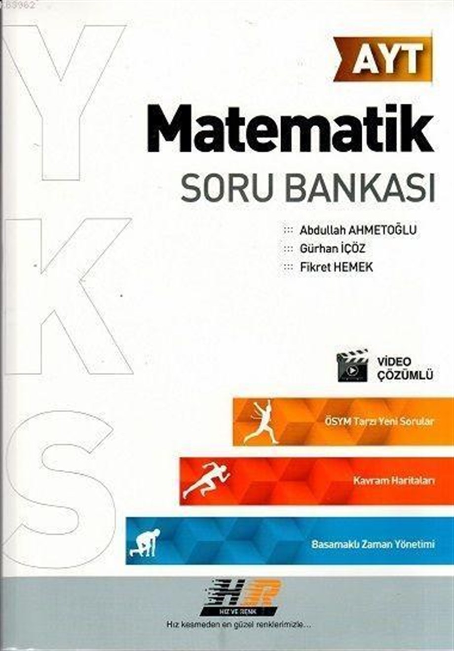Hız ve Renk Yayınları AYT Matematik Soru Bankası Hız ve Renk 