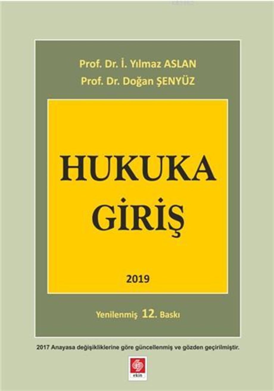 Hukuka Giriş