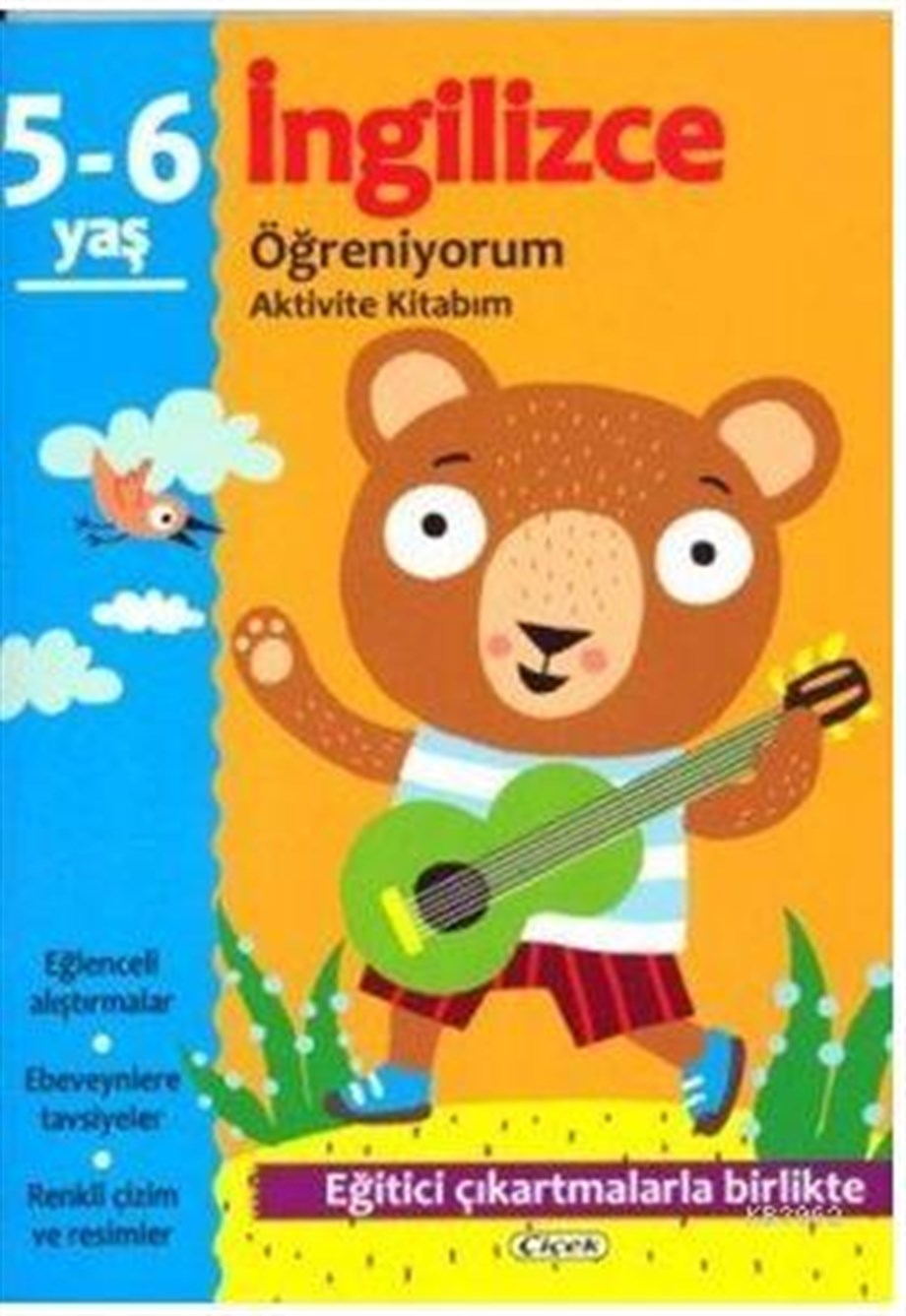 İngilizce Öğreniyorum 5-6 Yaş Aktivite Kitabım