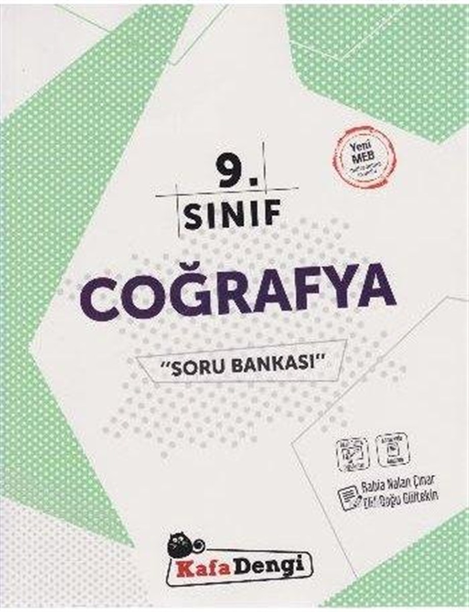 Kafa Dengi Yayınları 9. Sınıf Coğrafya Soru Bankası Kafa Dengi 
