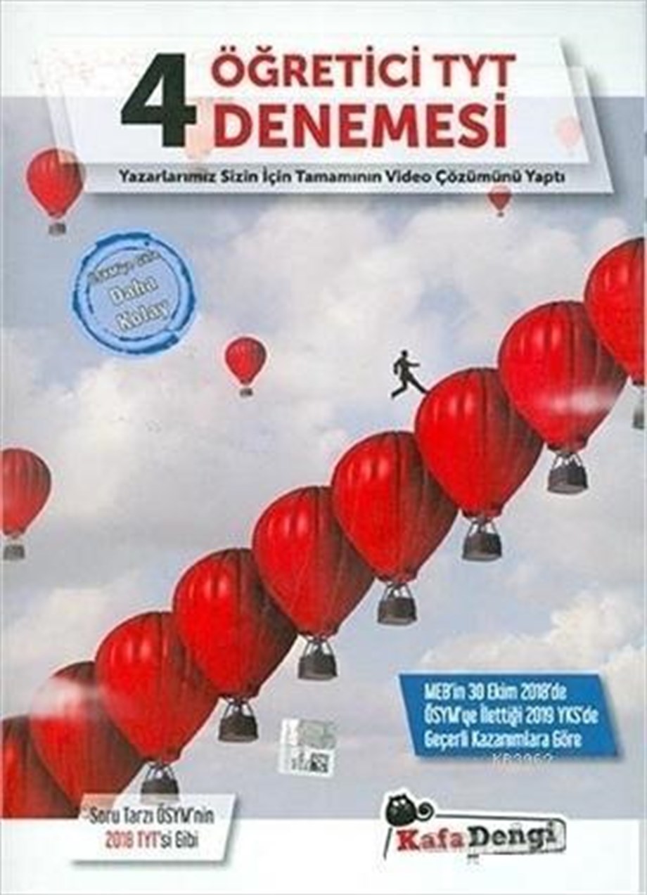 Kafa Dengi Yayınları TYT 4 Öğretici Deneme Kafa Dengi 