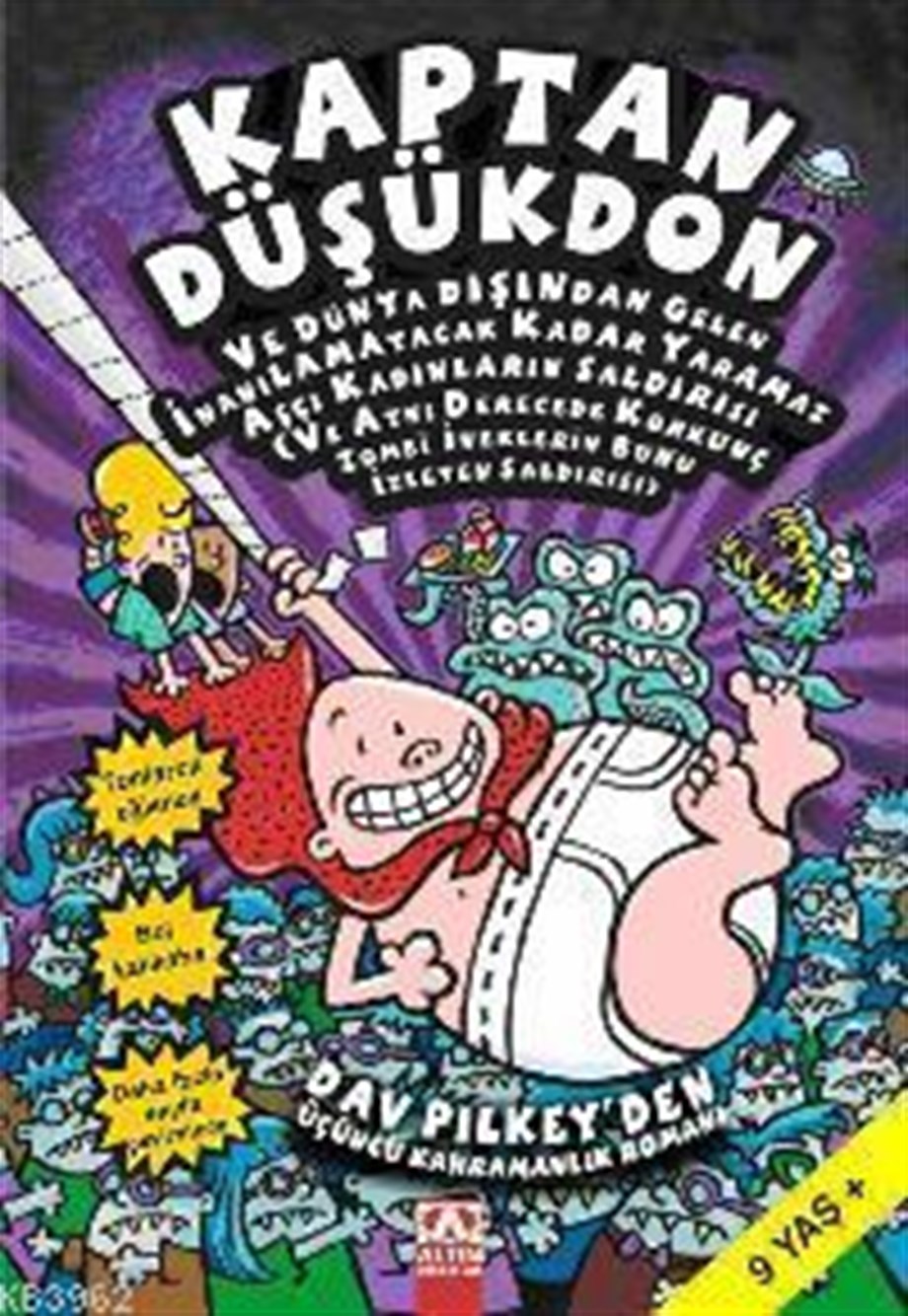 Kaptan Düşükdon ve Dünya Dışından Gelen İnanılamayacak Kadar Yaramaz Aşçı Kadınların Saldırısı