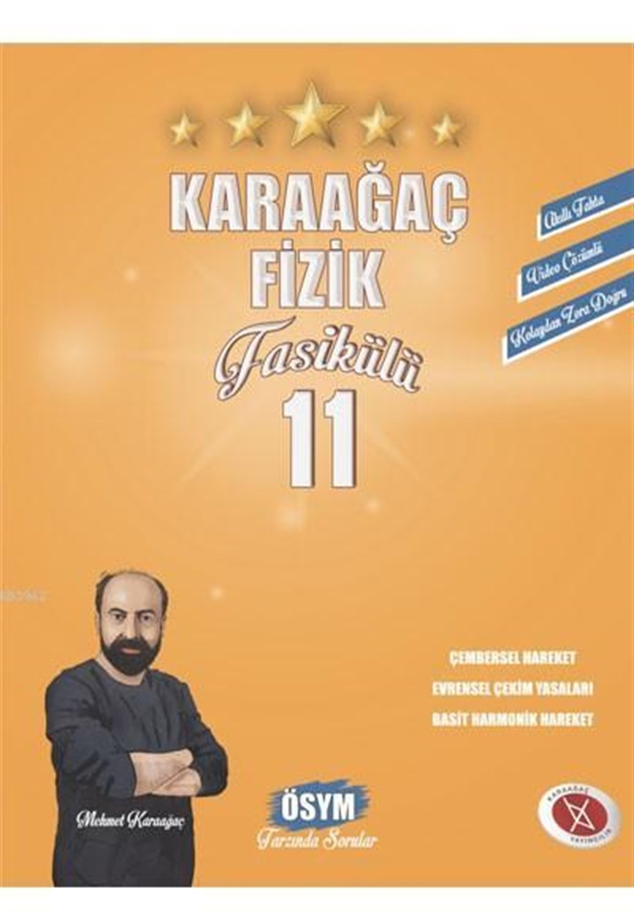 Karaağaç Yayınları Fizik Fasikülleri 11 Çembersel Hareket - Evrensel Çekim Yasaları - Basit Harmonik Hareket Karaağaç 