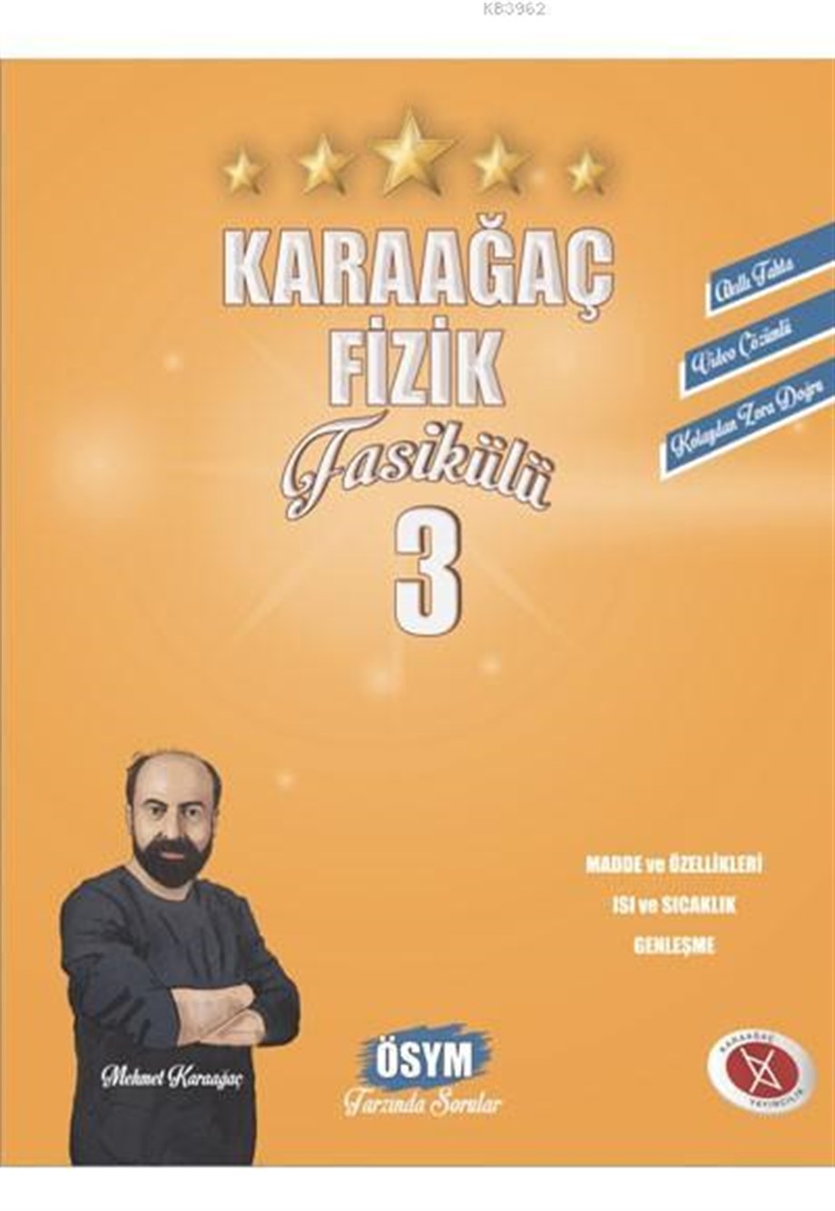 Karaağaç Yayınları Fizik Fasikülleri 3 Madde ve Özellikleri - Isı ve Sıcaklık - Genleşme Karaağaç 