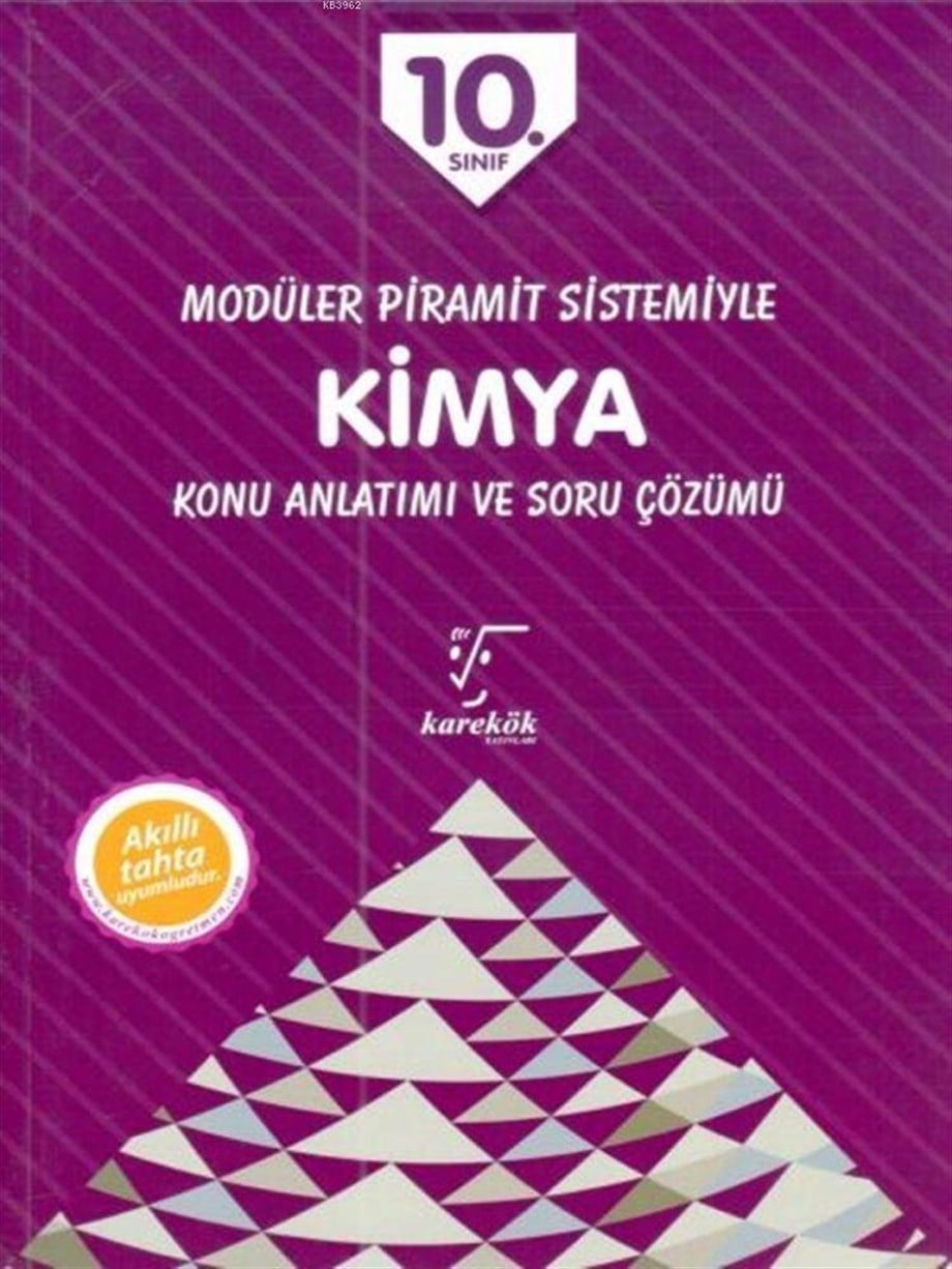 Karekök Yayınları 10. Sınıf Kimya Konu Anlatımı ve Soru Çözümü MPS Karekök 