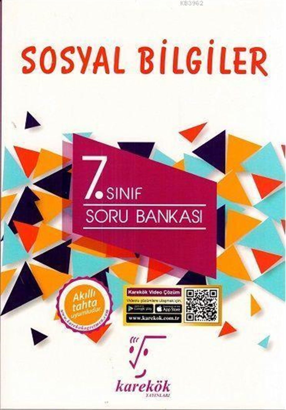 Karekök Yayınları 7. Sınıf Sosyal Bilgiler Soru Bankası Karekök 