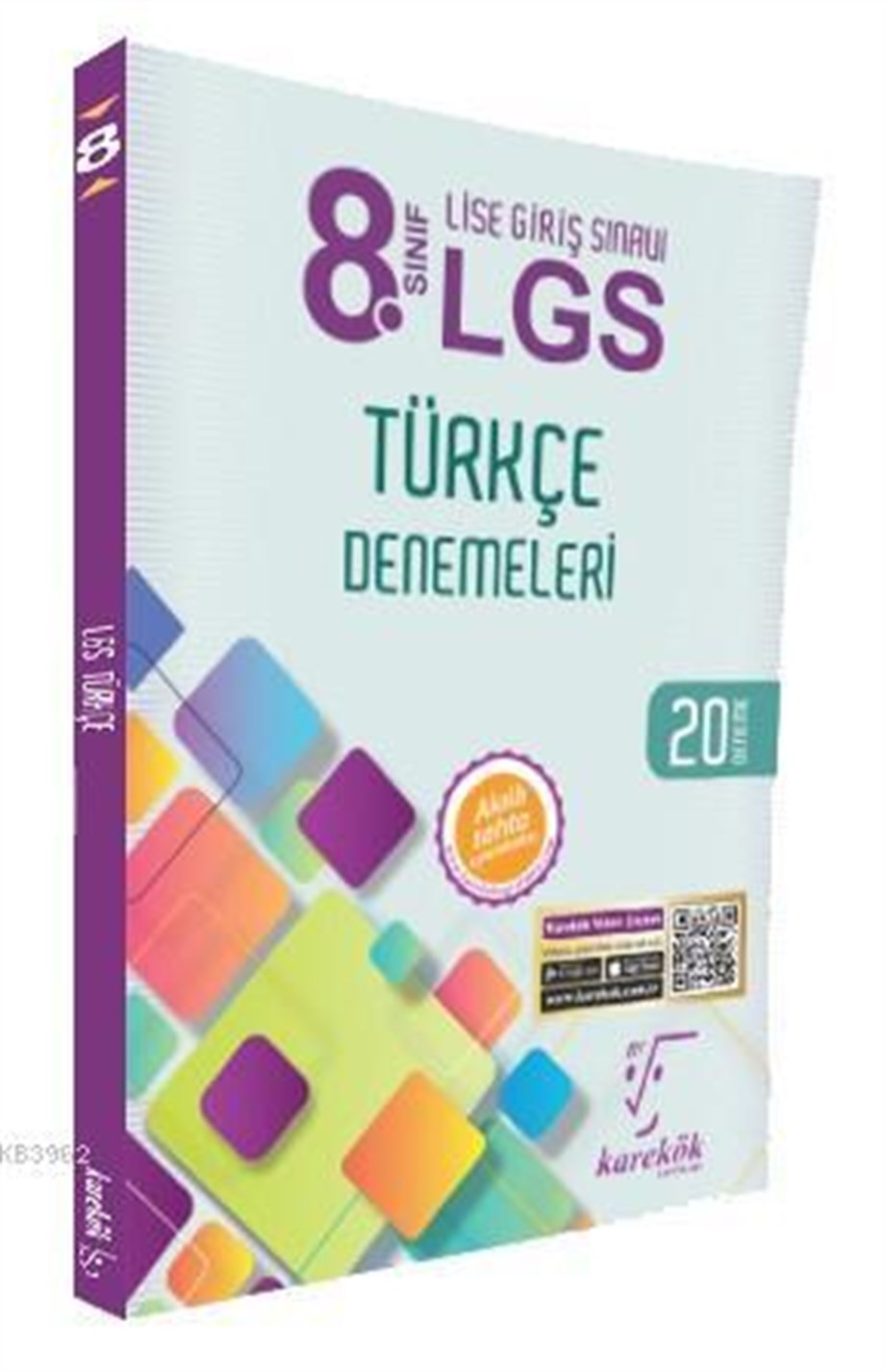 Karekök Yayınları 8. Sınıf LGS Türkçe 20 Deneme Karekök 