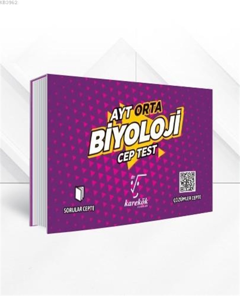 Karekök Yayınları AYT Biyoloji Orta Cep Test Karekök 