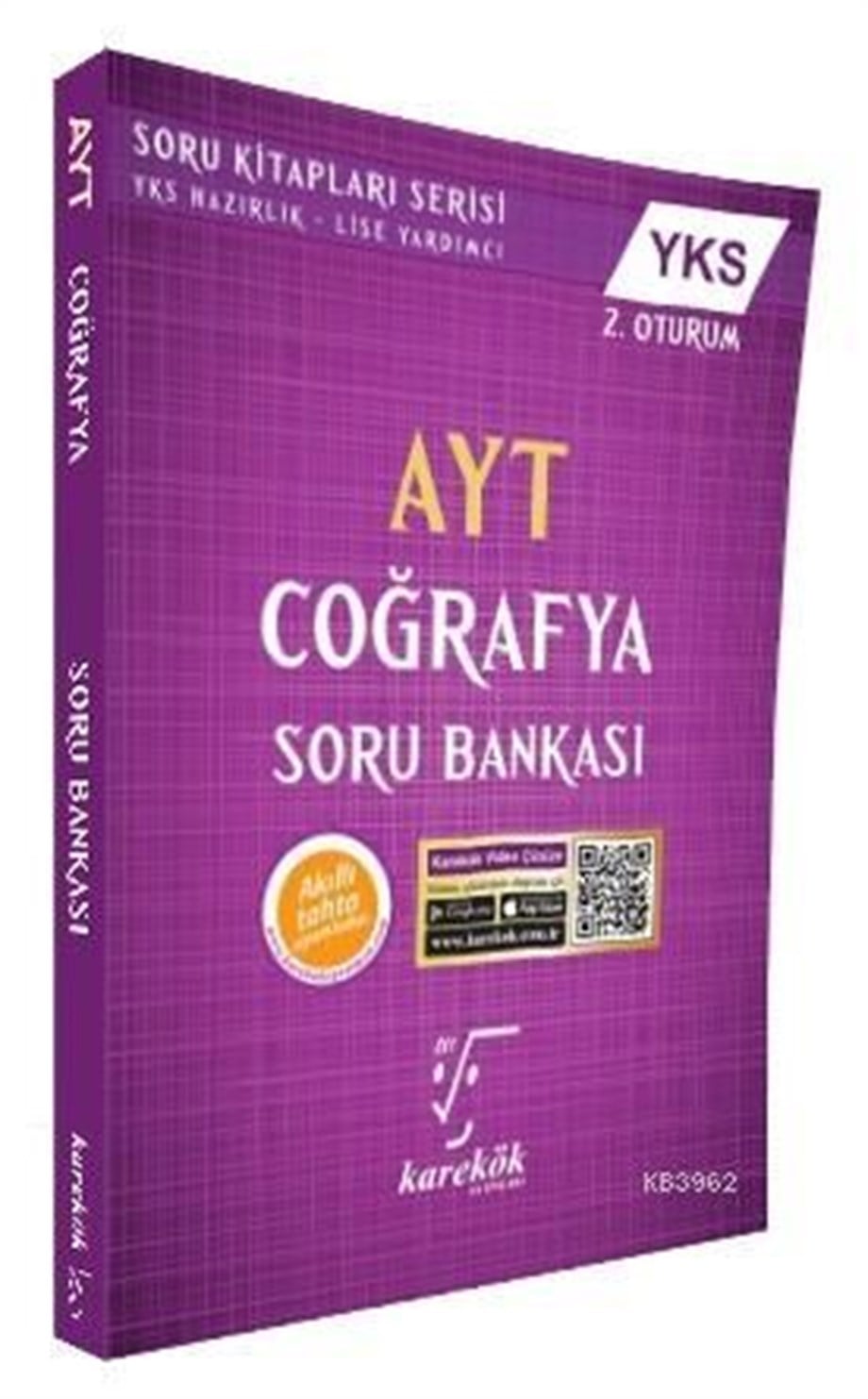 Karekök Yayınları AYT Coğrafya Soru Bankası Karekök 