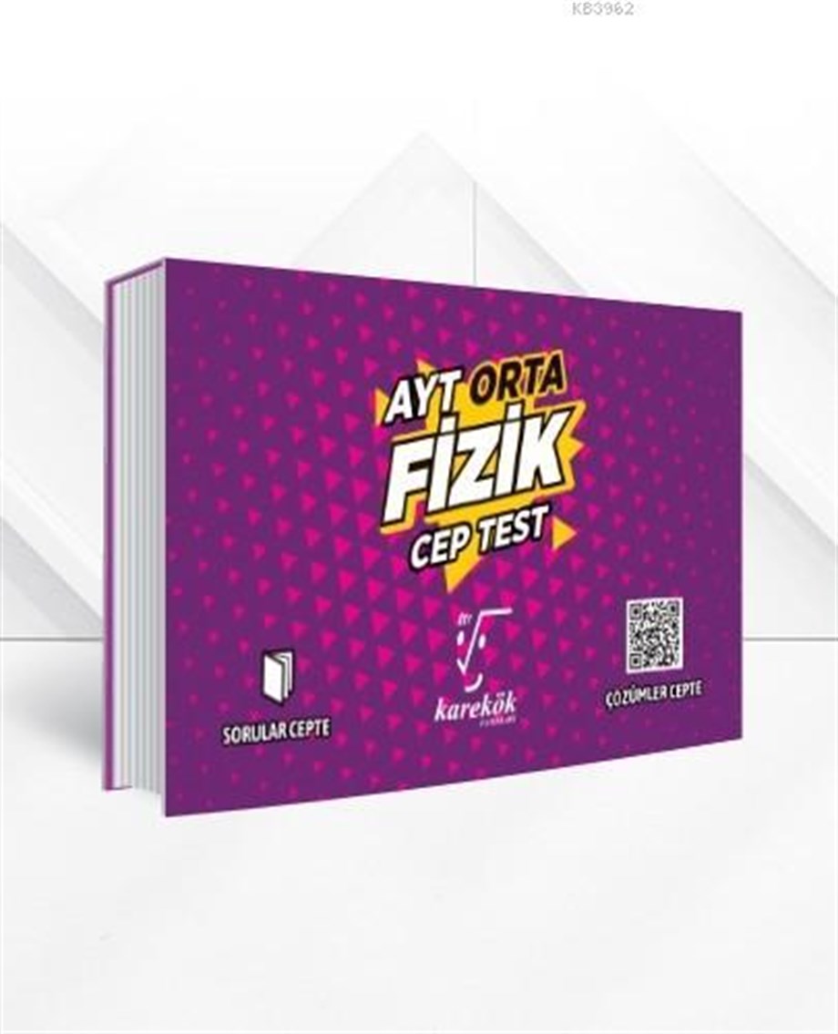 Karekök Yayınları AYT Fizik Orta Cep Test Karekök 